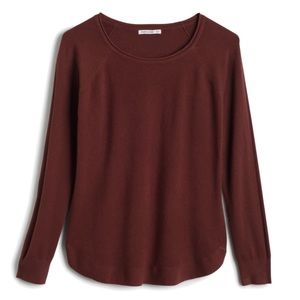Stitch Fix Soft Rust-Colored Pullover Sweater